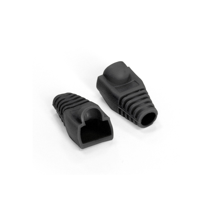 Колпачок ExeGate BC45-100-BK изолирующий для коннектора RJ-45, черный 100шт EX292848RUS
