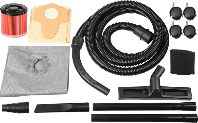 Строительный пылесос ЗУБР ПУ-20-1400 М3,  серый