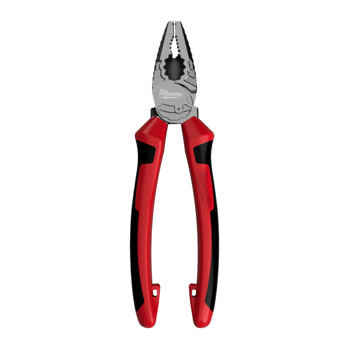 Плоскогубцы комбинированные Milwaukee 4932492461 165мм (диаметр захвата: 10мм, материал ручек-чехлов: пластик, резина, материал губок: инструментальная сталь)