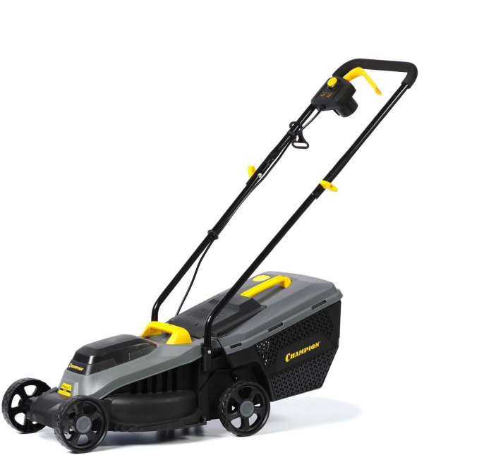 Газонокосилка электрическая CHAMPION EM3212/1,  32см, несамоходная
