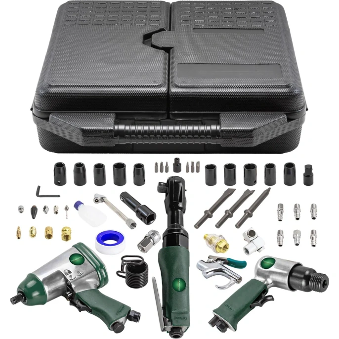 Набор пневмоинструмента с аксессуарами Rockforce 50 предметов RF-RP7850-50(50378)