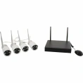 Комплект беспроводных 4*IPC+1*NVR iSeeTec 4 внутрении циллиндрические IPC 1/3" 1MP CMOS, Enhanced ISP, 1MP HD Lens, 4 mm 1*4ch NVR, Linux OS, support dual stream, 1 sata port 4Tb