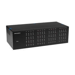 Управляемый USB over IP концентратор DistKontrolUSB-64 с 64 портами USB с 2 блоками питания, Ethernet 2 x 10/100/1000 Mb