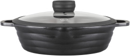 Сотейник Rondell Pacific Grey RDA-1907, 4.1л, с крышкой, графитовый