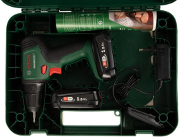 Дрель-шуруповерт Bosch UniversalDrill 18V аккум. патрон:быстрозажимной кейс в комплекте 06039D4002