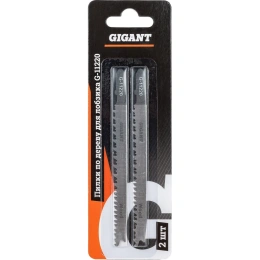 Пилки по дереву для лобзика 2 шт 90х2-3мм Gigant G-11220