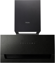 Вытяжка каминная HAIER HVX-W682CB,  сенсорное управление,  черный [td0044973ru]
