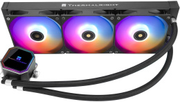 Система водяного охлаждения Thermalright Frozen Prism 360 Soc-AM5/AM4/1151/1200/2066/1700 черный 4-pin 27dB Al Ret F-PRISM-360-BL