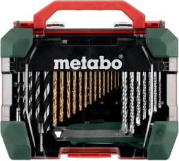 Набор бит и сверл METABO 626707000,  по металлу/камню/дереву,  шестигранный (1/4HEX - С),  55шт