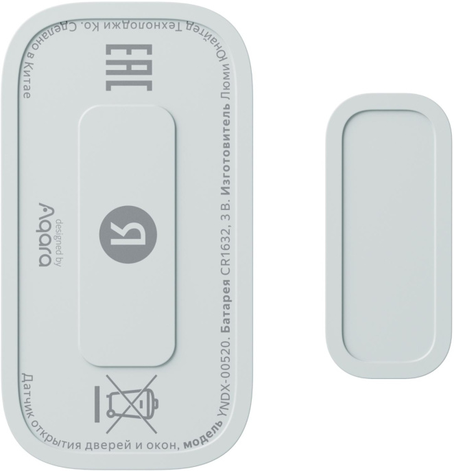 Датчик открытия двери/окна ЯНДЕКС YNDX-00520, белый