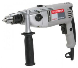Дрель ударная ИНТЕРСКОЛ ДУ-16/1000ЭР [57.1.3.00]