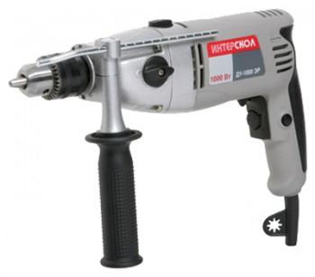 Дрель ударная ИНТЕРСКОЛ ДУ-16/1000ЭР [57.1.3.00]