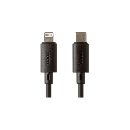 Кабель Hoco X88 Gratified USB (m)-Lightning (m) 1м черный коробка
