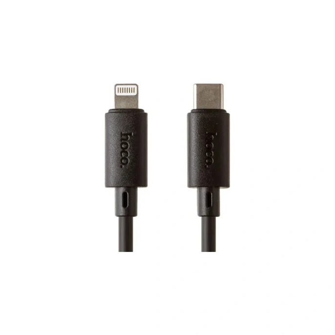 Кабель Hoco X88 Gratified USB (m)-Lightning (m) 1м черный коробка