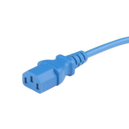 Кабель питания для компьютера Hyperline PWC-IEC13-SHM-1.8-BL Schuko - IEC 320 C13 1.8 метра
