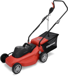 Газонокосилка электрическая StarWind ELM-1500,  37см, несамоходная