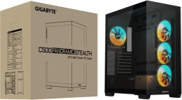 Корпус Gigabyte GB-C500P ST черный без БП ATX 6x120mm 3x140mm 2xUSB3.0 audio bott PSU
