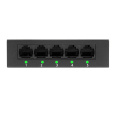 Коммутатор неуправляемый ExeGate EDES-1005D (5-портовый UTP 10/100Mbps, металлический корпус, с функцией энергосбережения (EEE), настольный/настенный) EX298689RUS