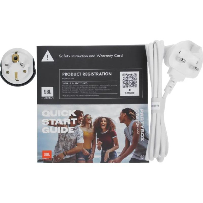 JBL Аудиосистема PARTYBOX Stage 320 White