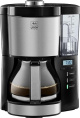 Кофеварка Melitta Look V Therm Timer Black Filter, капельная, черный / нержавеющая сталь [1025-18]