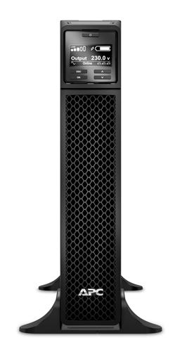 Источник бесперебойного питания мощностью 2200ВА для серверных систем APC Smart-UPS SRT RM, 2200VA/1980W, On-Line, Extended-run, Tower Rack 2U convertible , Out: 8xC13 2xC19, Black, 1 year warranty SRT2200XLI