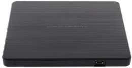 Внешний привод External DVD+/-RW LG GP60NB60.AUAE12B DVD Multi, внешний/внешний Slim, интерфейс USB-A, толщина 14 мм, цвет чёрный RTL