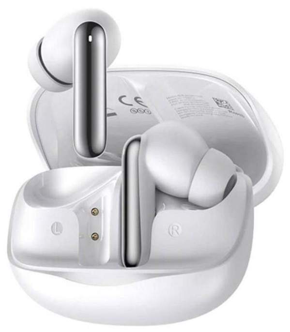 Беспроводные наушники QCY MeloBuds N50 Black BH24HT12A чипсет: Jieli JL7016G6, Bluetooth 5.4, динамик: 12-мм динамический драйвер, дальность связи: 10 м, время воспроизведения музыки: 6 ч