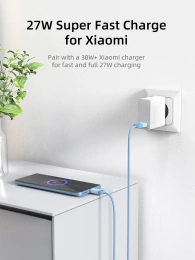 Кабель USB A CABLETIME CAP1H (CT-AMCM6A-PBW1) 1 м, черный, USB-A на USB-C для быстрой зарядки смартфонов