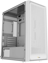 Корпус для ПК Case Ocypus Gamma C50 WH mATX / win / white / no PSU / Tempered Glass Gamma-C50-WHG000XX-GL