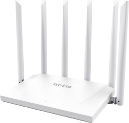 Wi-Fi роутер Netis NC63, Wi-Fi 5, AC1200, 2.4/5ГГц, 3 LAN, белый