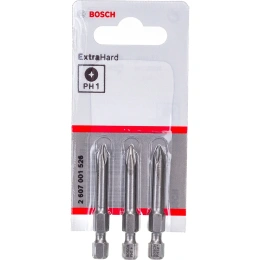 Бита (49 мм; 3 шт) PHILLIPS 1 XH Bosch 2607001526