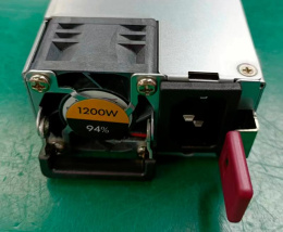 Блок питания серверный/ Server power supply Qdion Model U1A-D11200-DRB-Z P/N:99MAD11200I1170117 CRPS 1U Module 1200W Efficiency 94+, Gold Finger option , Cable connector: C14