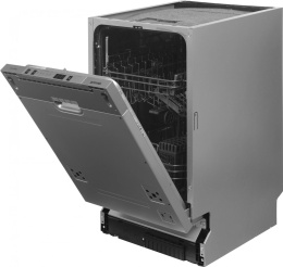 Встраиваемая посудомоечная машина Gorenje GV522E10S,  узкая, ширина 44.8см, полновстраиваемая, загрузка 9 комплектов