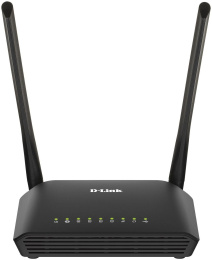 Wi-Fi роутер D-Link DIR-620S/RU/B1A, Wi-Fi 4, N300, 2.4ГГц, 4 LAN, 1xUSB, черный