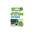 Картридж с лентой Dymo S0720680 9 мм, 7 м, пластик, черный на белой ленте DYMO40913