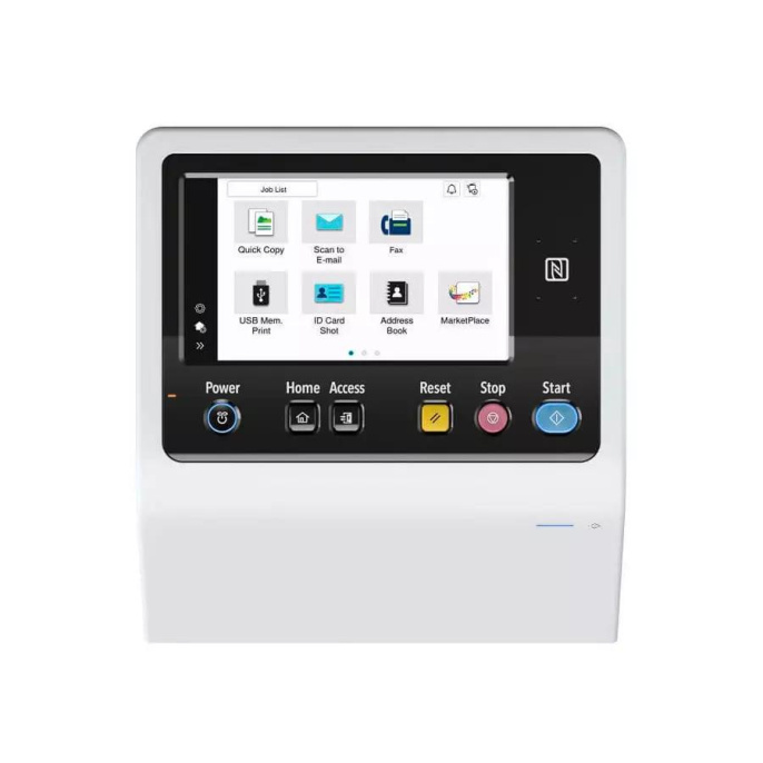 ACVD021 - Аппарат Konica-Minolta bizhub C257i  (МФУ А3,цветной, 25 стр/мин, дуплекс, 6GB RAM,SSD 256GB,лотки 2х500, без крышки, без тонера)