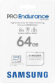 Флеш карта microSDXC 64GB Samsung MB-MJ64KA PRO Endurance + adapter