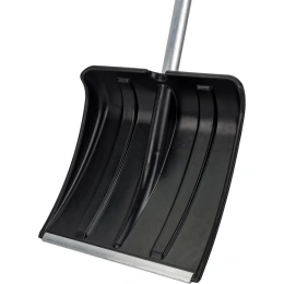 Снеговая лопата с алюминиевой планкой, алюминиевым черенком и V-образной ручкой Gigant IAG-001