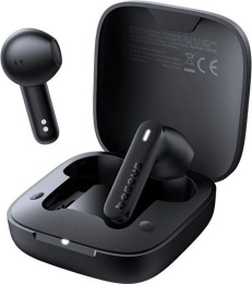 Наушники Baseus A00061900113-01 Bowie E16 True Wireless Earphones Cluster Black материал: ABS + PC, Bluetooth 5.3, время работы: около 6 часов, интерфейс зарядки: Type-C, время зарядки