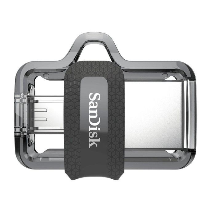 SanDisk USB Drive 64Gb Ultra Dual SDDD3-064G-G46 {USB3.0, Black}