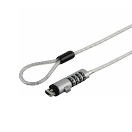 Замок HAMA H-54117 для ноутбука серебристый [00054117]