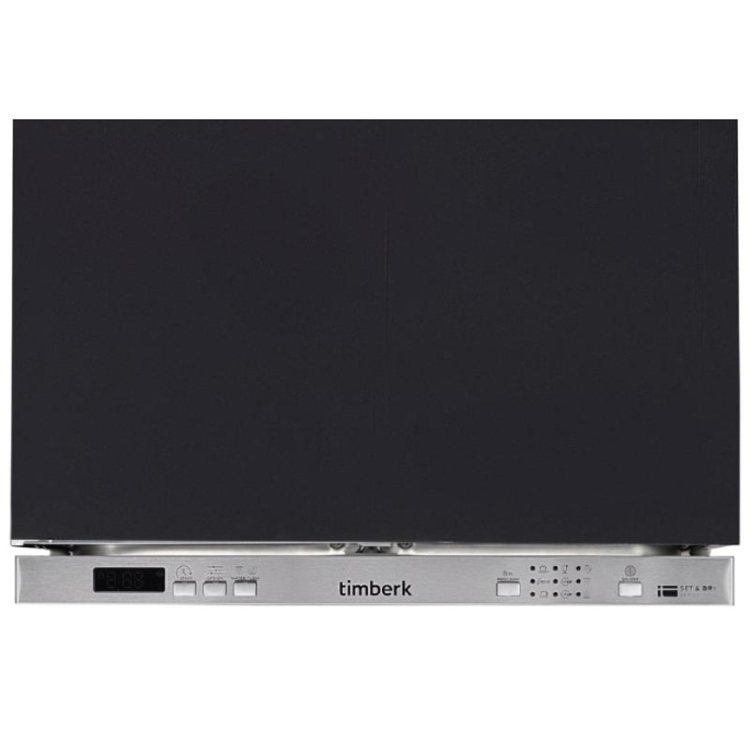Посудомоечная машина Timberk Set&Dry T-DW45BI103, узкая, напольная, 59.4см, загрузка 11 комплектов, серебристая