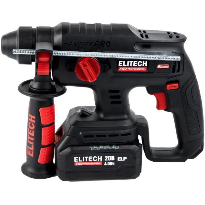 Перфоратор Elitech CRH 2022SL E2205.030.01 патрон:SDS-plus уд.:2.3Дж аккум. кейс в комплекте