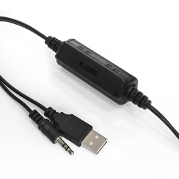 Акустическая система 2.0 ExeGate Disco 120 (питание USB, 2х3Вт (6Вт RMS), 100-20000Гц, черный, Color Box) EX287054RUS