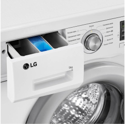Стиральная машина LG F10B8LD7, с фронтальной загрузкой, 5кг, 1000об/мин, инверторная