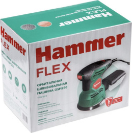 Эксцентриковая шлифмашина Hammer OSM260 [576781]