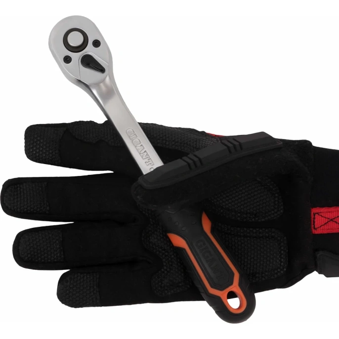 Набор шестигранных головок Gigant с трещоткой 3/8", 11 предметов GSRW-11/38