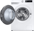 Стиральная машина Samsung WD11DG6B85BELP, с фронтальной загрузкой, 11кг, 1400об/мин, с паром, с сушкой, инверторная