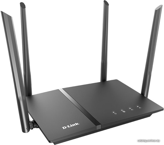 Роутер беспроводной D-Link DIR-1260/RU/R1A AC1200 10/100/1000BASE-TX/4G ready черный