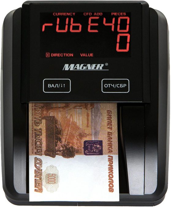 Детектор банкнот MAGNER 215